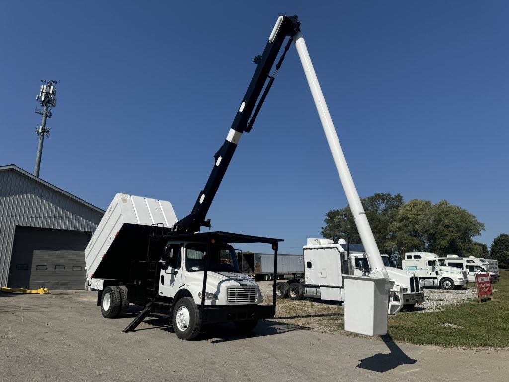 2011 Freightliner M2 Forestry Truck With Altec LRV55 Boom For Sale