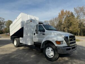 2012 Ford F750 Forestry Chipper Dump Box Truck For Sale