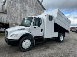 2012 freightliner forestry chipper dump truck for sale